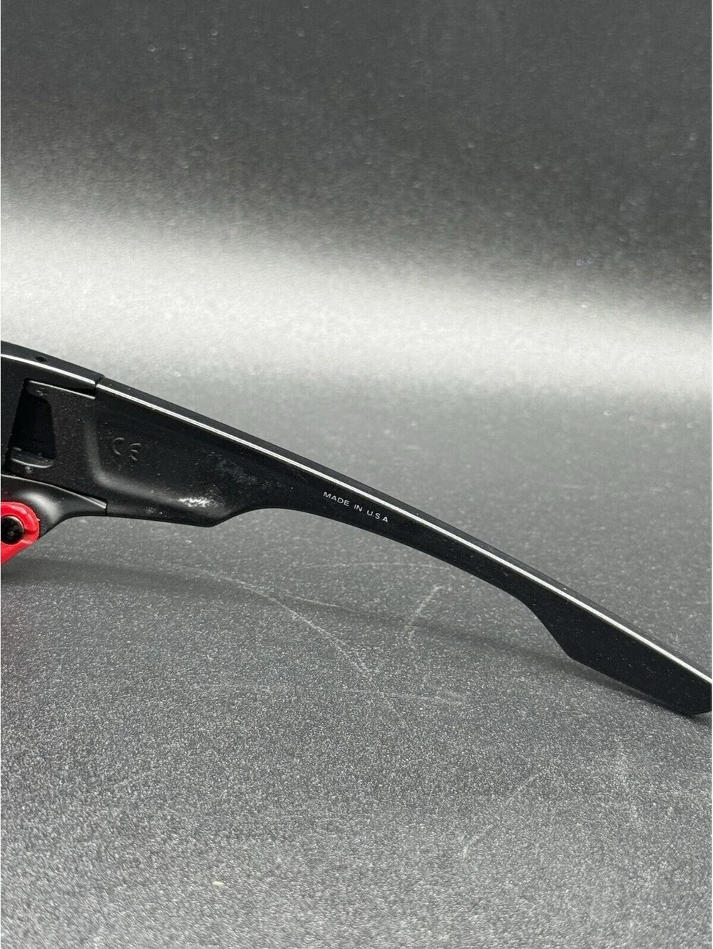 Oakley Style Switch Ferrari Matte Black/Ruby Iridium Lens OO9194-24
